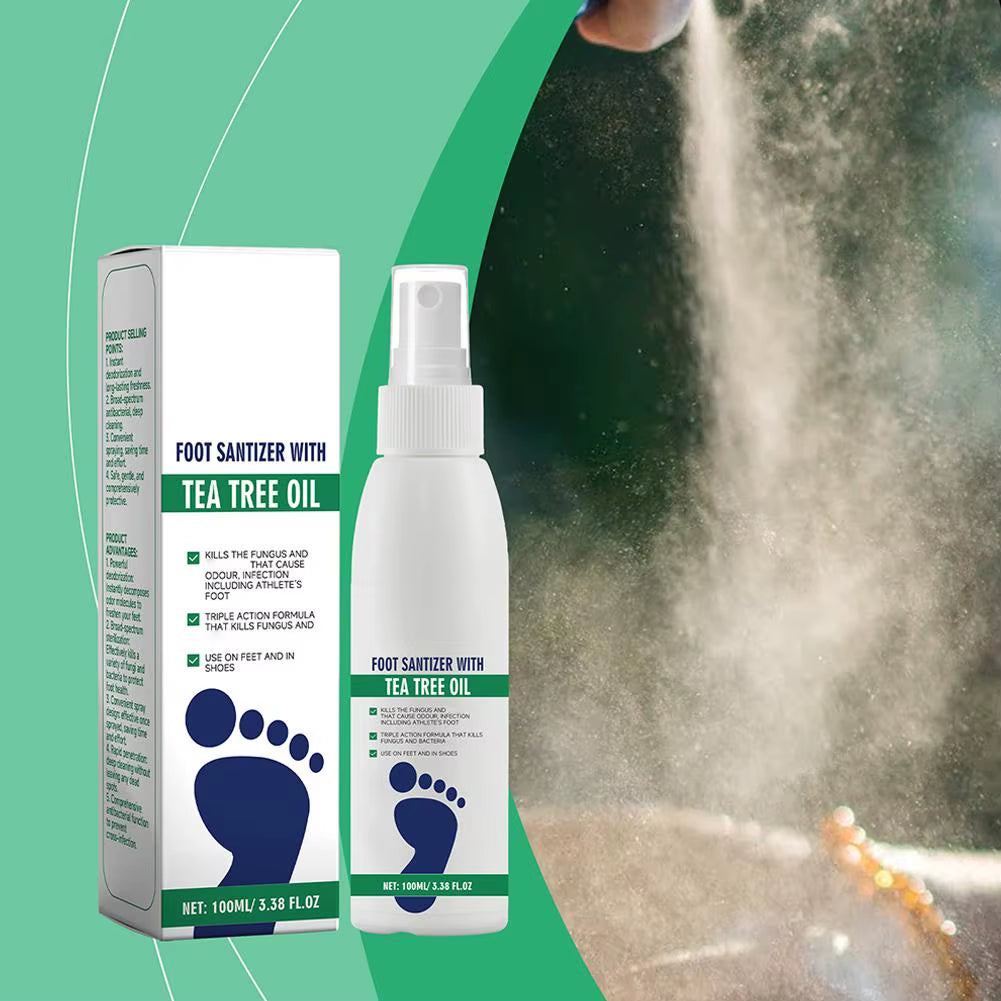 Shoes Foot Deodorization Spray Perfume Foot Odor Shoe Odor Deodorant 100Ml Odor Removal Spray Foot Care Artifact Footwear Socks