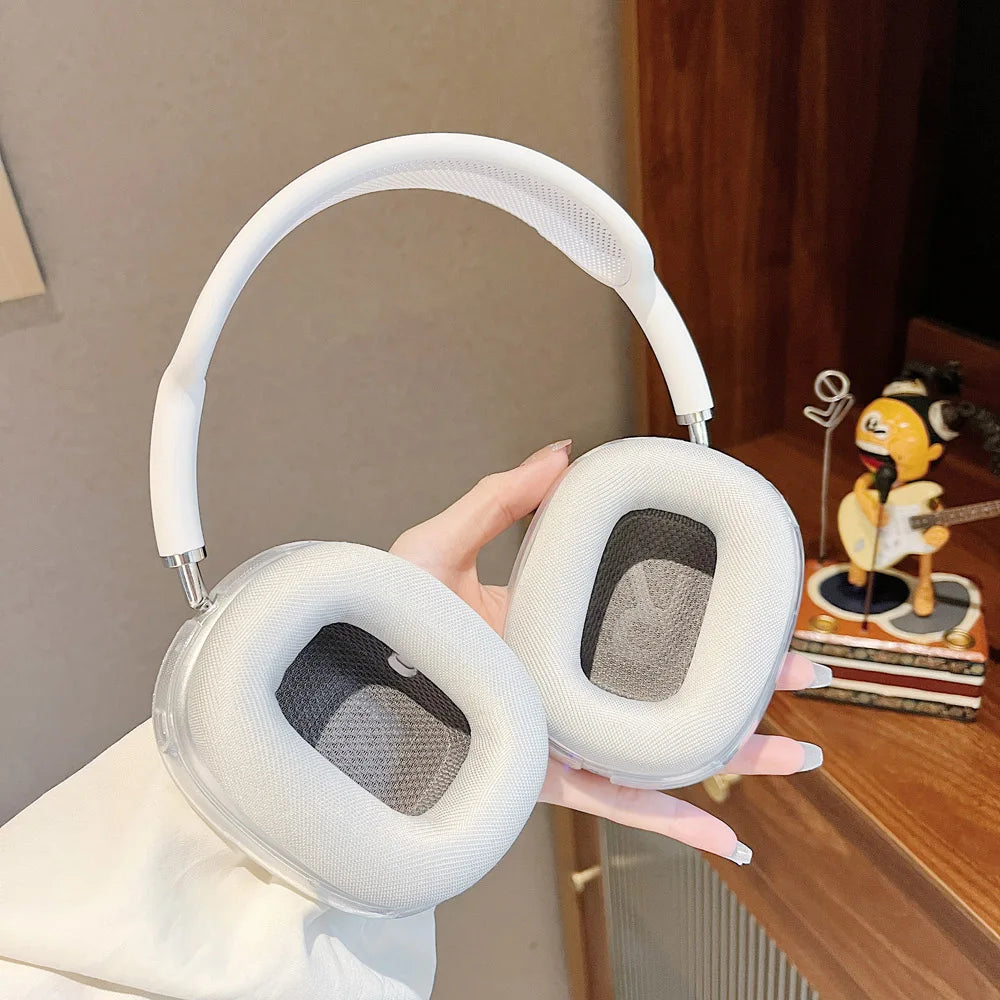 MINISO Headset Electroplate Case For Apple Airpods Max Protective Case Ripple Headphones For Airpods Max Left and Right Cover