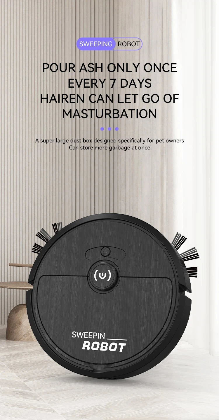 Xiaomi Electric Sweeper Home Smart Sweeping Robot Wet Dry Dual Use Remote Control Sweeper Suitable For Kitchen Carpeted Bedrooms