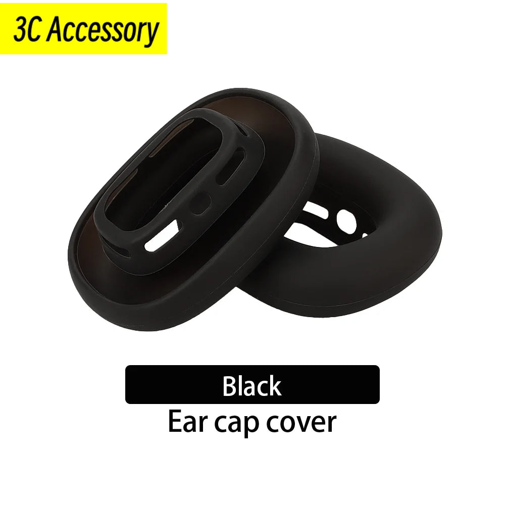 New Upgraded version High Quality Silicone Ear Pads Earmuffs Replacement Headphone Protective Cover for AirPods Max Headphones