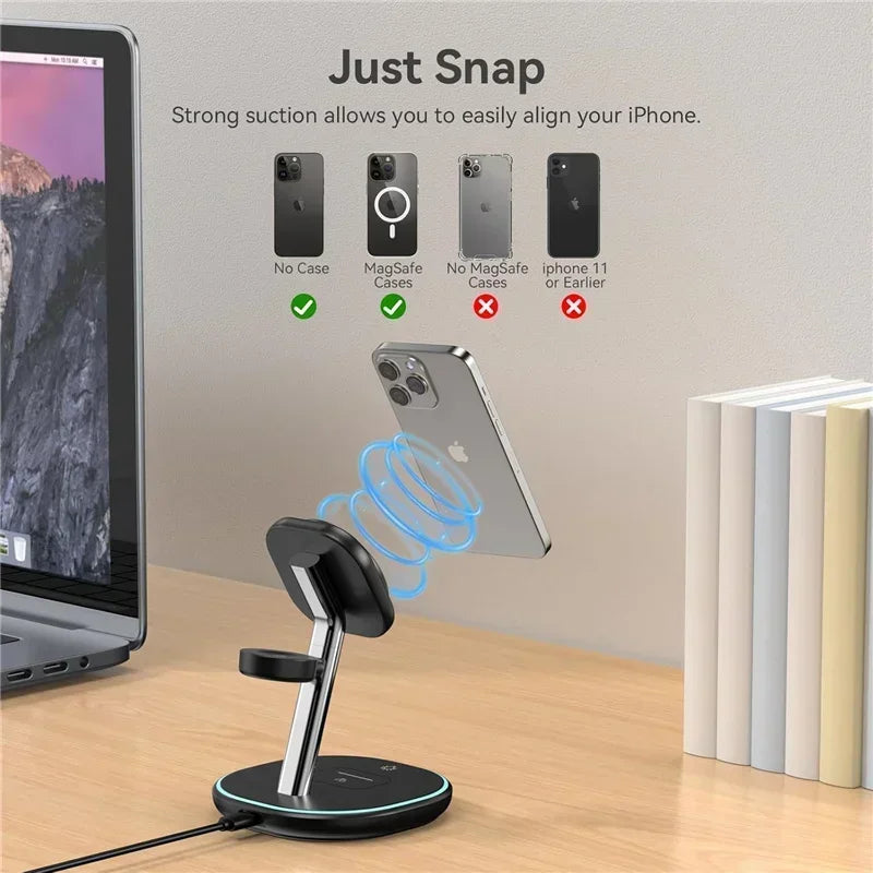 Chargeur magnétique sans fil 