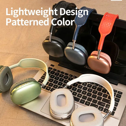 Écouteurs sans fil Bluetooth P9 d'origine, son stéréo HIFI, écouteurs avec micro, casque de musique de sport, écouteurs à réduction de bruit, téléphone de sauna