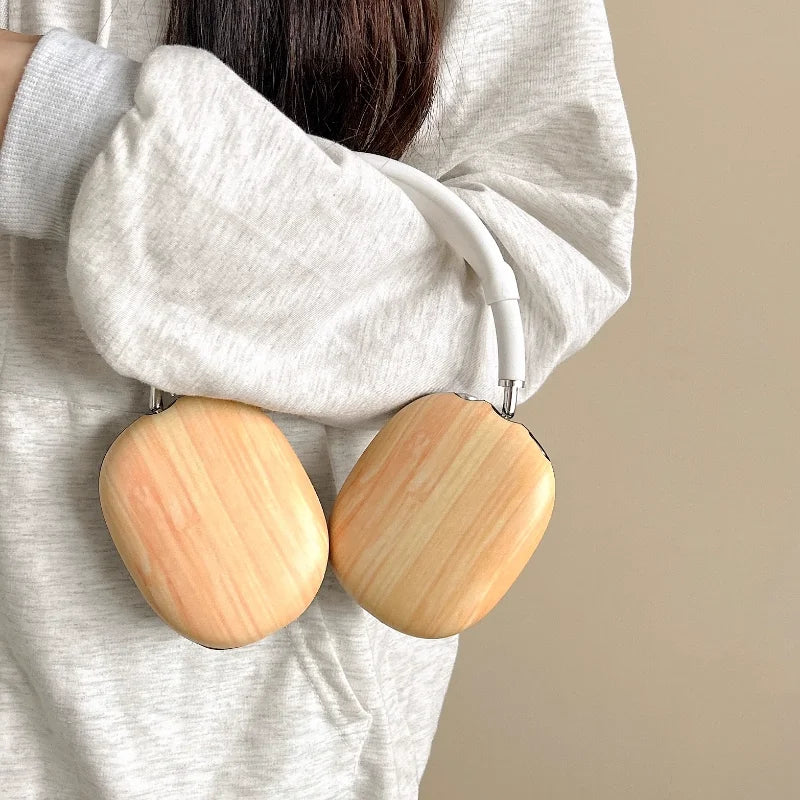 Étui pour Apple AirPods Max en fibre de carbone forgé/sorcion véritable, Ultra-fin, brillant/mat, housse de protection complète pour écouteurs (une paire)