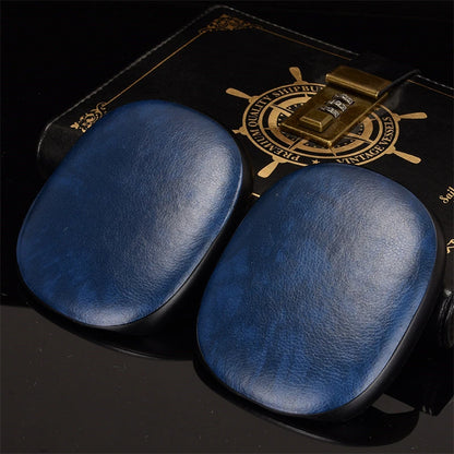 cuir souple de luxe pour Airpods Max, étui pour casque personnalisé, protecteur de manchon, texte de lettres de nom personnalisé, 2 pièces par ensemble