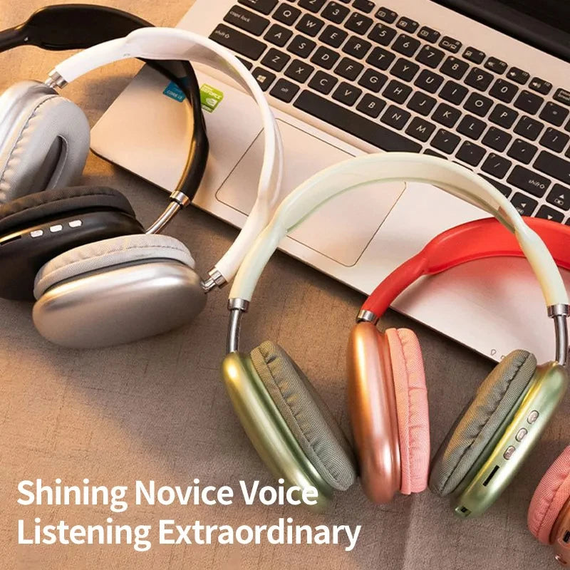 P9 Original Bluetooth Wireless Earphones HIFI Stereo Sound Headphone Sports Music Headset With Noise Reduction Earbuds With Mic