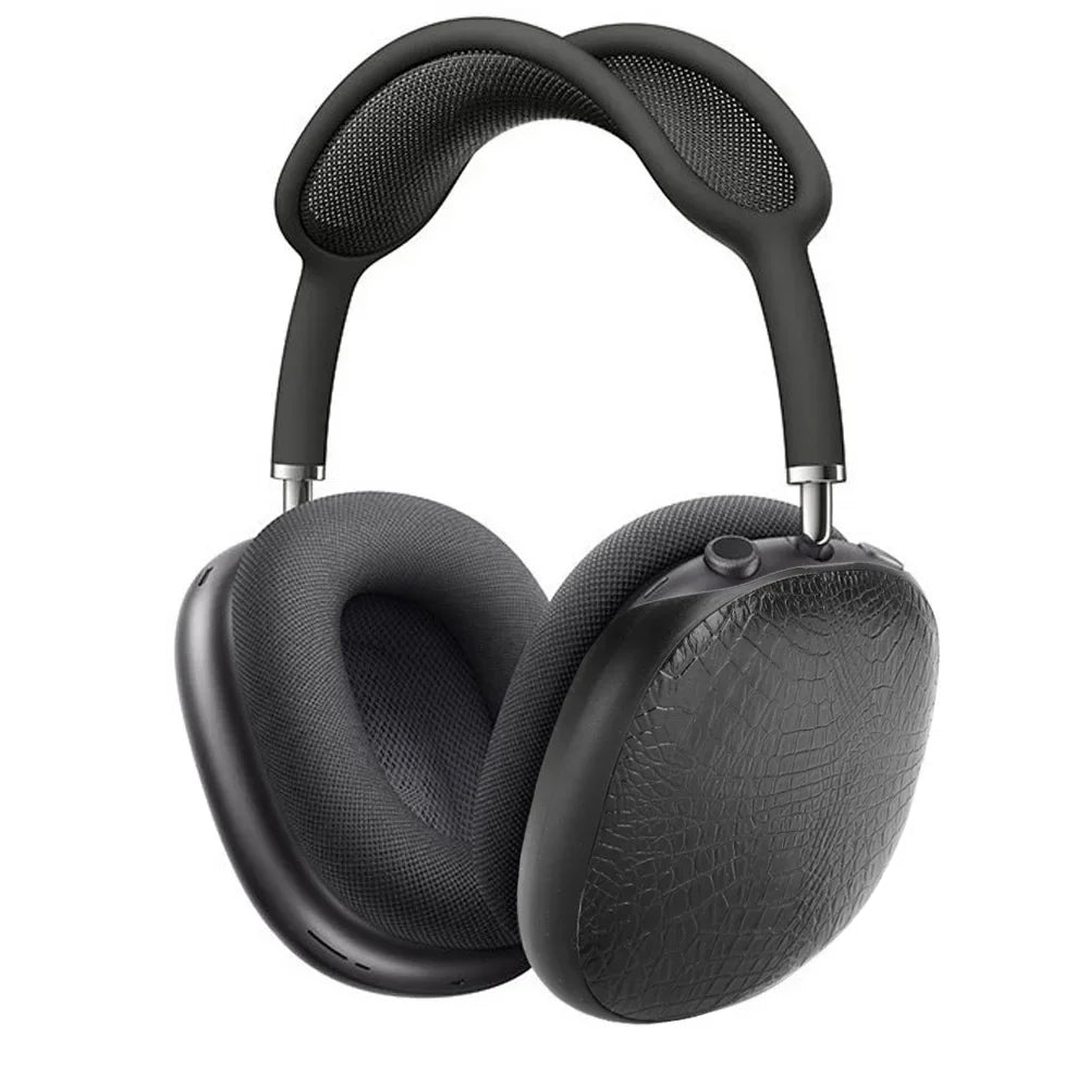 PU Leather Hard Plastic Case for Airpods Max Protective Earphone Shockproof Cover for Apple Air Pods Max Box Bags Accessories