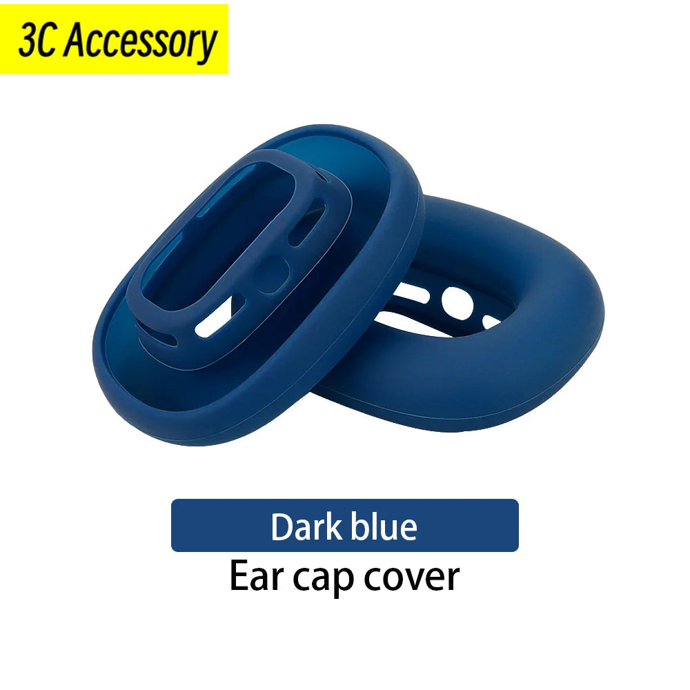 New Upgraded version High Quality Silicone Ear Pads Earmuffs Replacement Headphone Protective Cover for AirPods Max Headphones