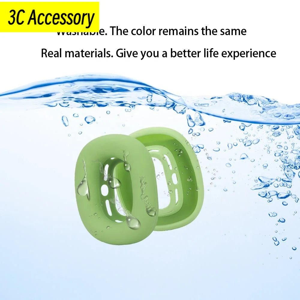 New Upgraded version High Quality Silicone Ear Pads Earmuffs Replacement Headphone Protective Cover for AirPods Max Headphones