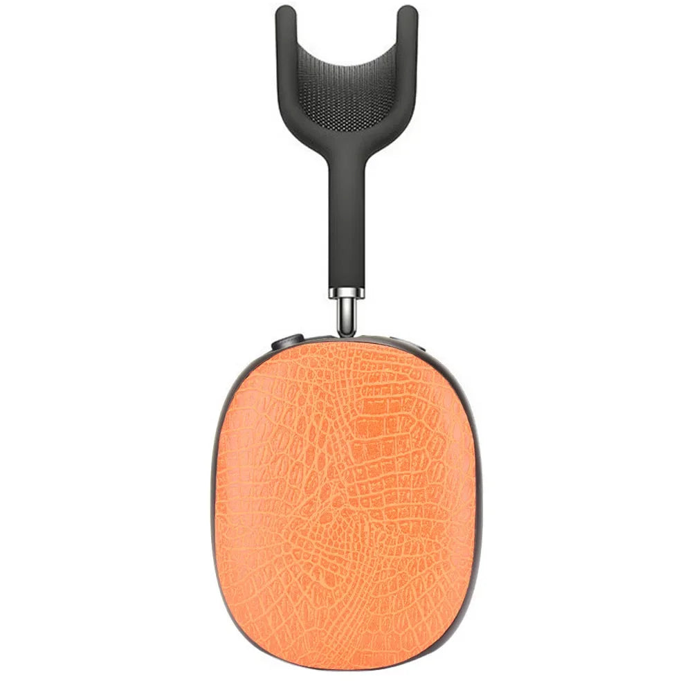 PU Leather Hard Plastic Case for Airpods Max Protective Earphone Shockproof Cover for Apple Air Pods Max Box Bags Accessories