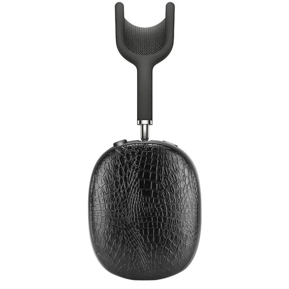 PU Leather Hard Plastic Case for Airpods Max Protective Earphone Shockproof Cover for Apple Air Pods Max Box Bags Accessories