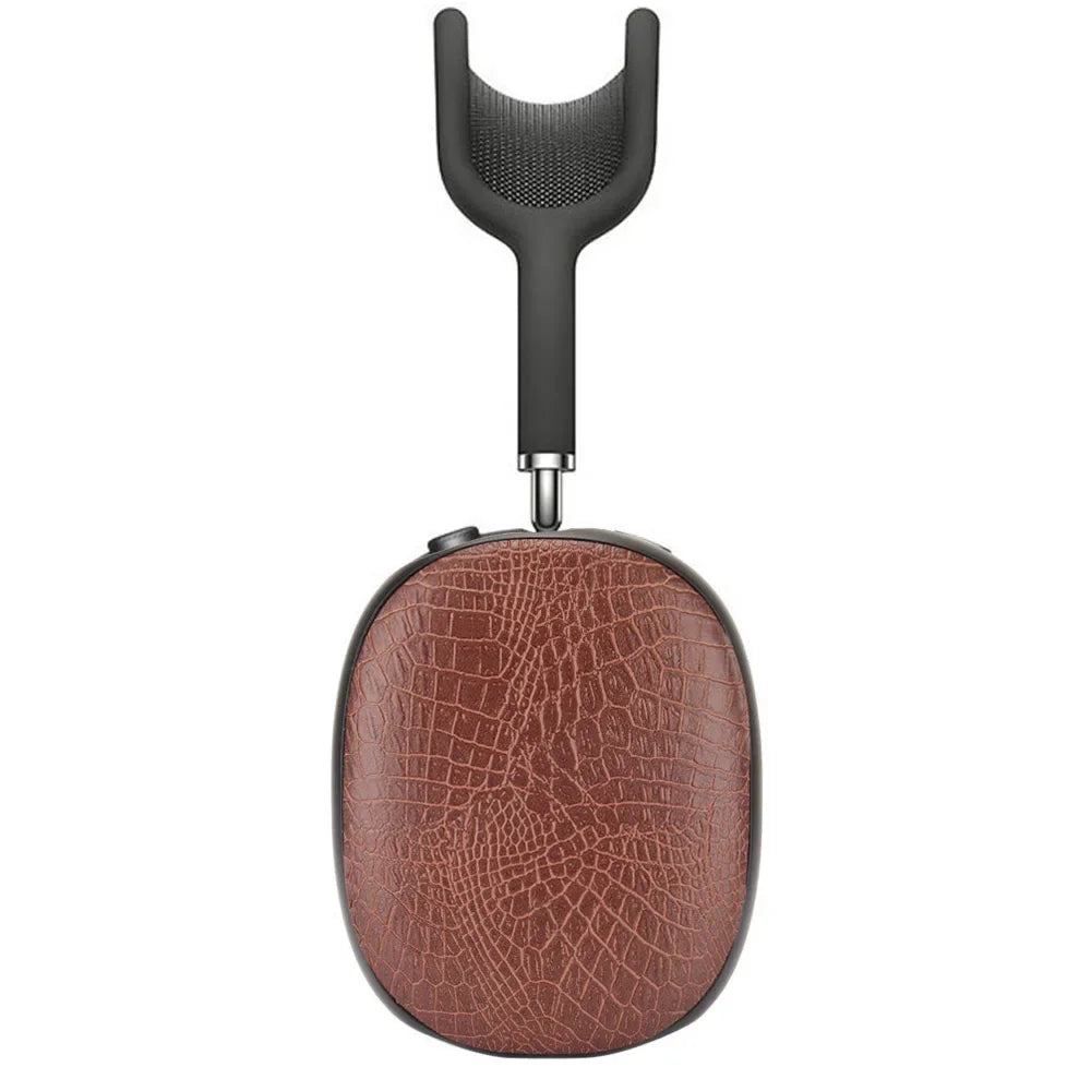 PU Leather Hard Plastic Case for Airpods Max Protective Earphone Shockproof Cover for Apple Air Pods Max Box Bags Accessories