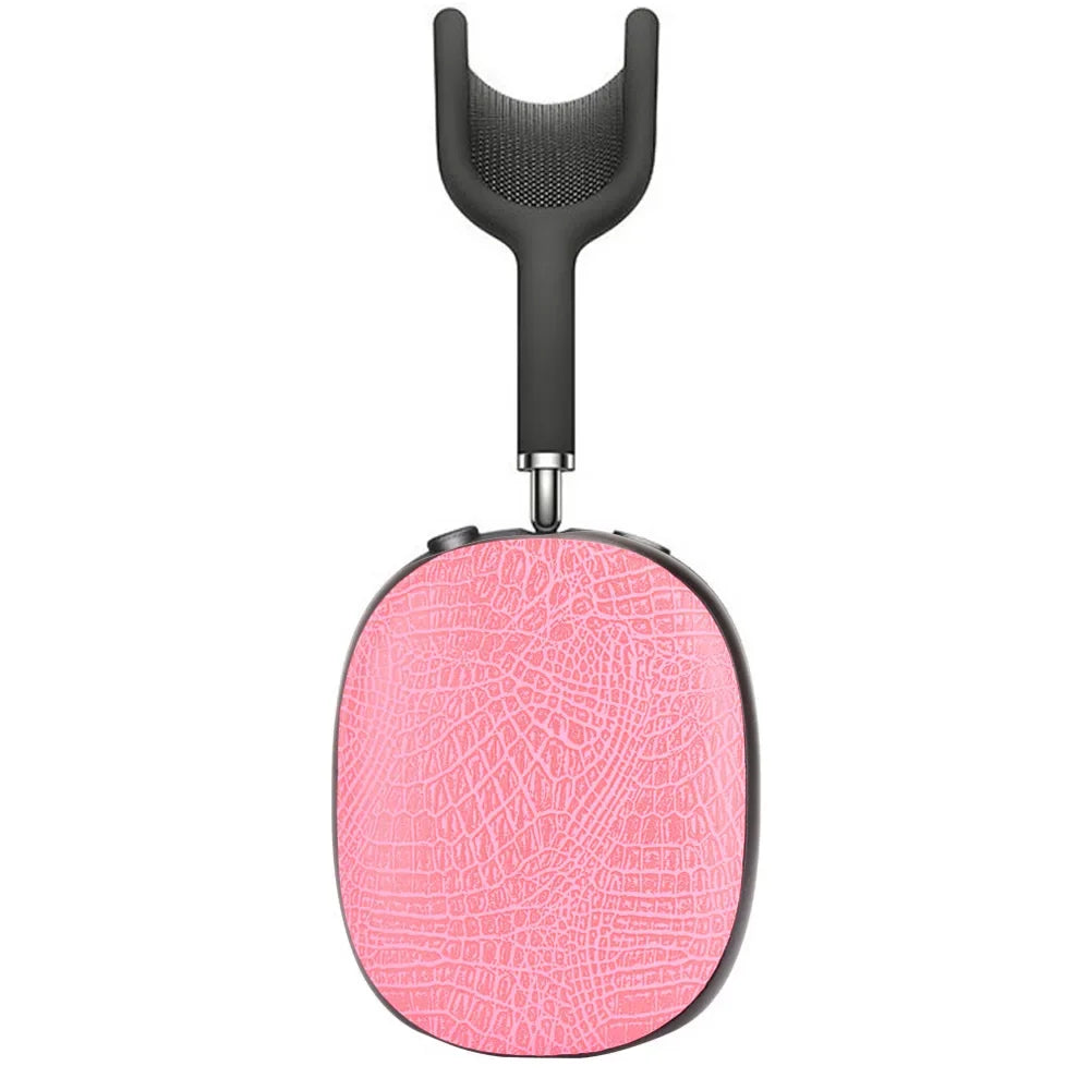 PU Leather Hard Plastic Case for Airpods Max Protective Earphone Shockproof Cover for Apple Air Pods Max Box Bags Accessories