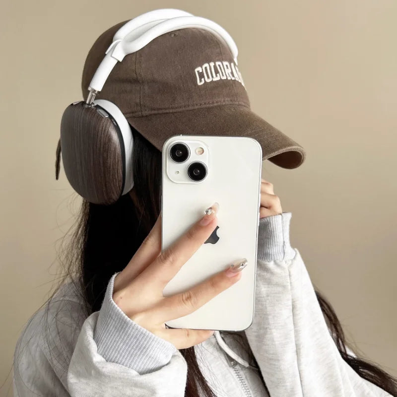 Étui pour Apple AirPods Max en fibre de carbone forgé/sorcion véritable, Ultra-fin, brillant/mat, housse de protection complète pour écouteurs (une paire)