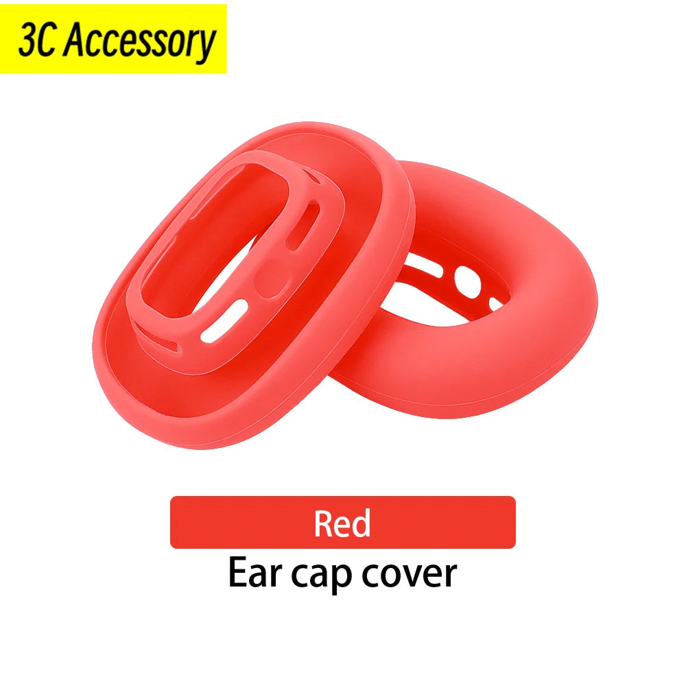 New Upgraded version High Quality Silicone Ear Pads Earmuffs Replacement Headphone Protective Cover for AirPods Max Headphones