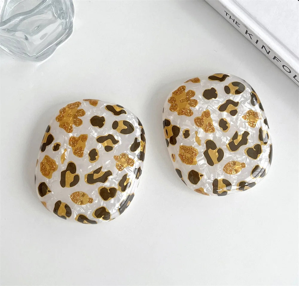 Super Protective Case For Apple Airpods Max Earphone Case Leopard Print Headphone Cover Shell For Airpods Max Accessories