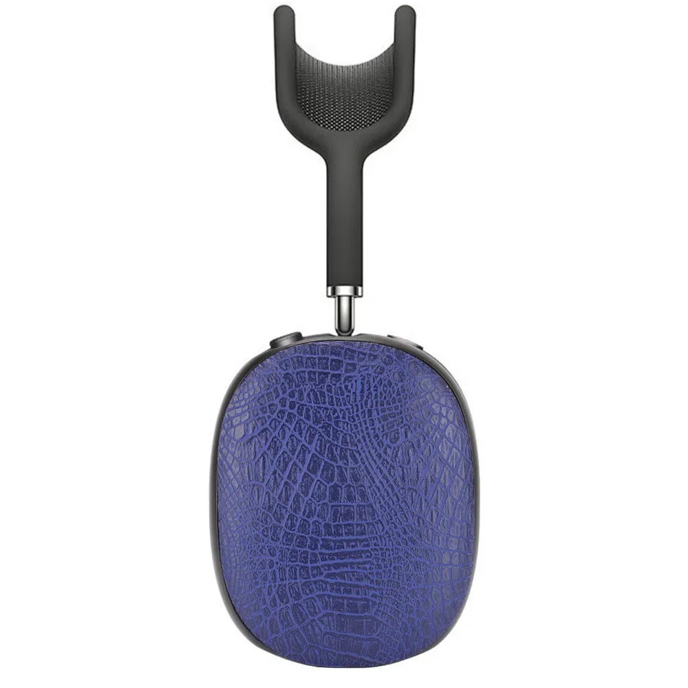 PU Leather Hard Plastic Case for Airpods Max Protective Earphone Shockproof Cover for Apple Air Pods Max Box Bags Accessories