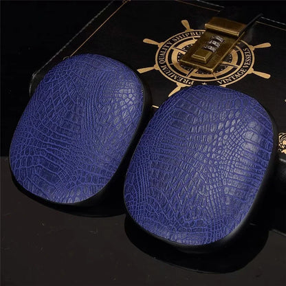 Étui de protection pour Airpods Max, cuir motif crocodile, écouteurs Apple, sauna, accessoires de téléphone, haute qualité