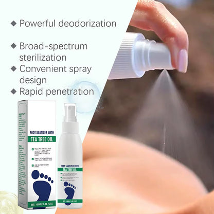 Shoes Foot Deodorization Spray Perfume Foot Odor Shoe Odor Deodorant 100Ml Odor Removal Spray Foot Care Artifact Footwear Socks